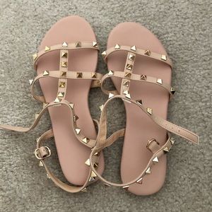 Rockstud Flat Sandals